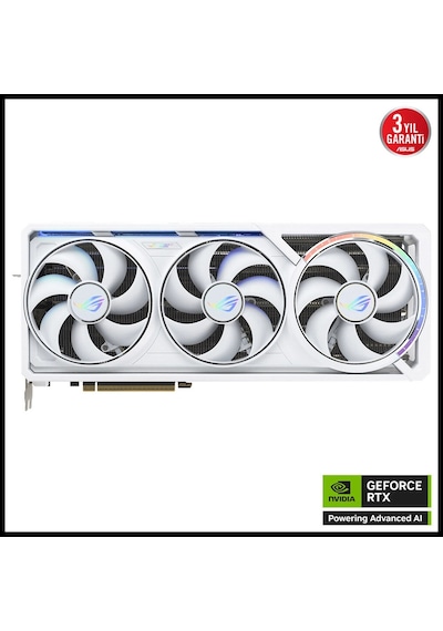 Asus Rog-astral-rtx5090-o32g-whıte, 32gb, 512bit, Gddr7, 2xhdmı, 3xdp Gamıng Ekran Kartı