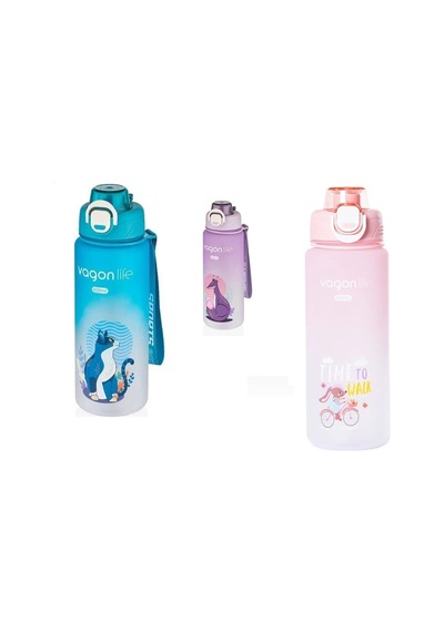 Vagonlife Matara Policarbon 800 Ml Karışık Renk Vgn2352 Çok Renkli