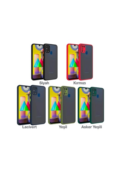 Sm Galaxy Uyumlu A21s Sm-a217 Kamera Korumalı Premium Silikon Kılıf- 5775 Mh-hs4994-8583