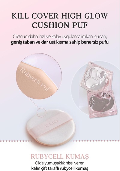 Hassas Uygulama Sağlayan Makyaj Pufu Kill Cover High-glow Cushion Puff Çok Renkli