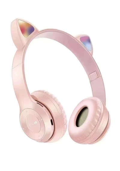 Kedi Kulaklı Ve Rgb Led Işıklı P47m Kablosuz Bluetooth