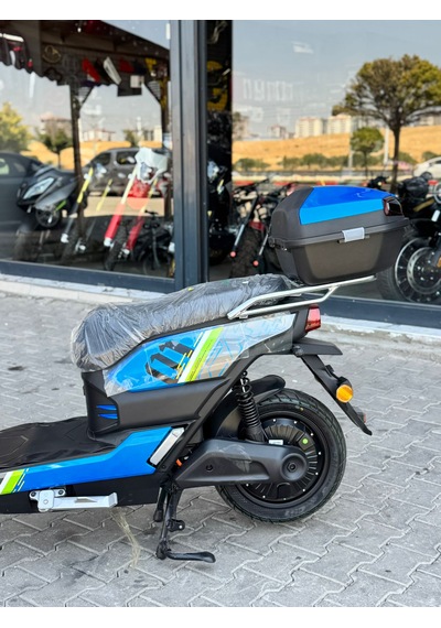 Mobilette Tiger 12000 2024 Elektirikli Motosiklet Mavi