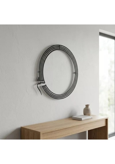 Bismillah Yazılı Metal Tablo-1043 Siyah