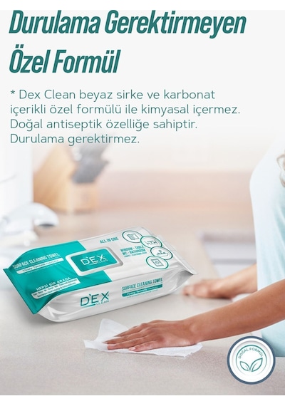 Dex Clean Yüzey Temizlik Havlusu 12 x 100'lü