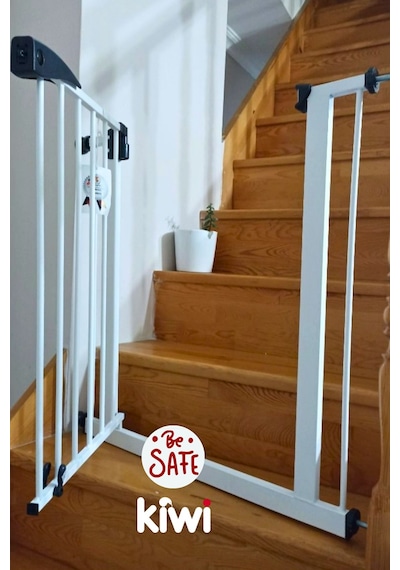 Kiwi Be Safe Bebek Güvenlik Kapısı 75-85 CM Aralığı İçin Uygun - Çocuk Emniyet Kapısı
