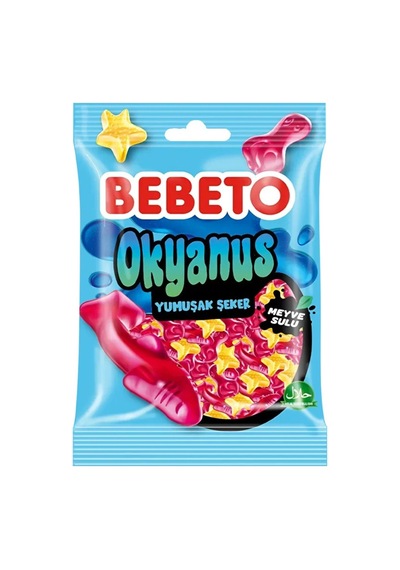 Bebeto Okyanus 80 Gr. Jelly 12'li Paket