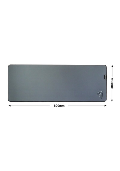 Moon Gray 80x30cm Hybrid Kumaş - 4mm Kalınlık - Xl Premium E-sport Gaming Mousepad