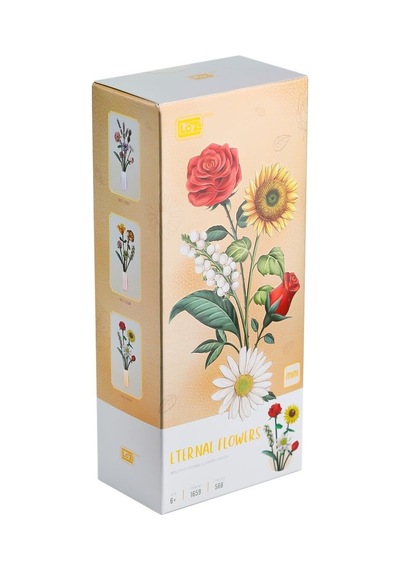 Lz1659 Loz Eternal Flowers Serisi - ''her Zaman Güneşe Doğru'' 568 Parça Yapım Seti