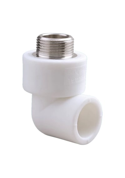 Pvc Boru Pprc Dış Dişli Dirsek 20x3/4'' 10 Adet 1