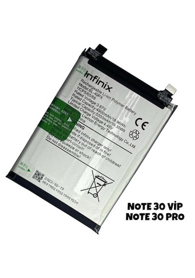 İnfinix Note 30 Vip Note 30 Pro Batarya Pil 5000 Mah