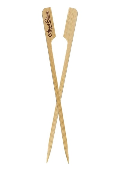 Yassi Afiyet Olsun Çöp Şiş 50'li 15 CM