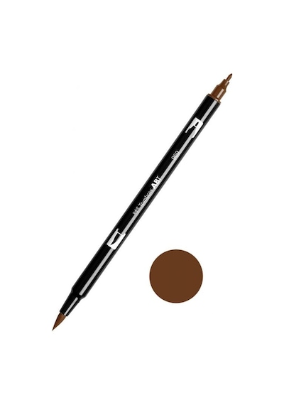 Tombow Grafik Firça Uçlu Kalem Chocolate 969