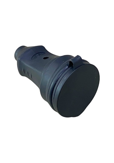 220v-240v Dişi Fiş Priz 1x16a Kauçuk Topraklı Seyyar