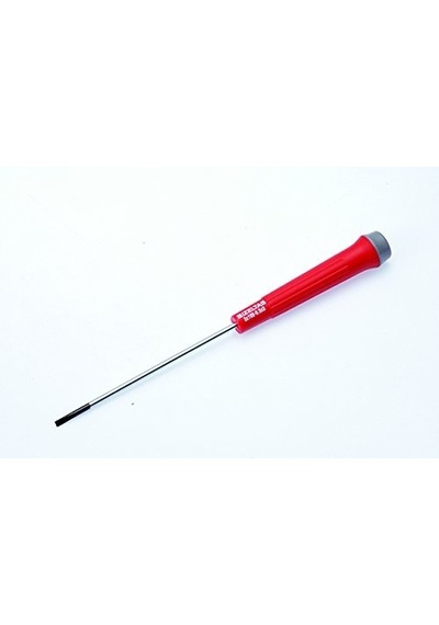 3.5x100mm Elektronikçi Tip Klemens Düz Uçlu Tornavida İzeltaş