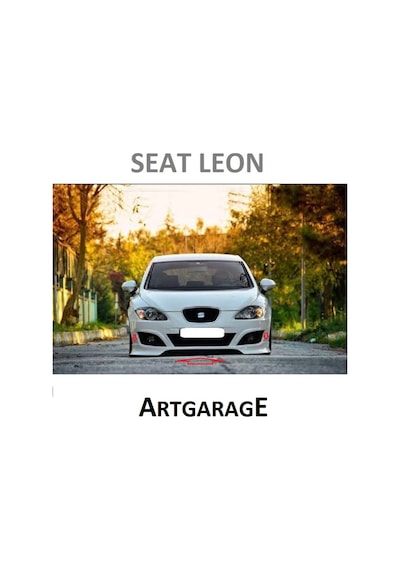 Seat Leon Mk2.5 Ön Tampon Eki-fiberglass-boyasız