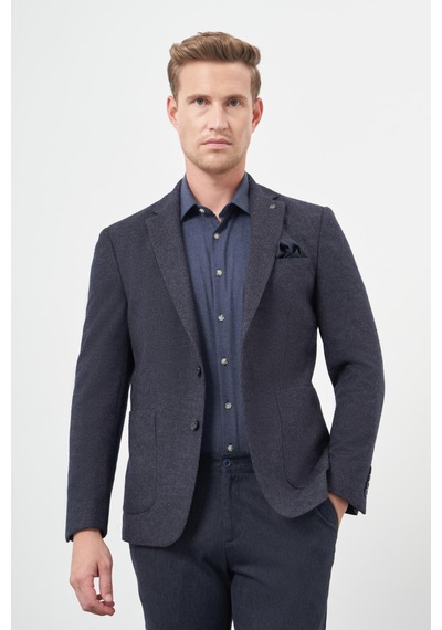 İmza Koyu Lacivert Kendinden Desenli Örme Mono Yaka Astarsız Çift Yırtmaç 2 Düğme 6 Drop Slim Fit Casual Ceket 1002245151 Koyu Lacivert İmza Koyu Lacivert Kendinden Desenli Örme Mono Yaka Astarsız Çift Yırtmaç 2 Düğme 6 Drop Slim Fit Casual Ceket 1002245151 Koyu Lacivert