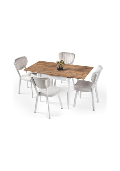 Pınar Star Açılır Mutfak Masa Sandalye Takımı 70x80 001