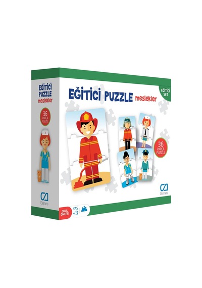 Eğitici Puzzle Meslekler Eğitici Set