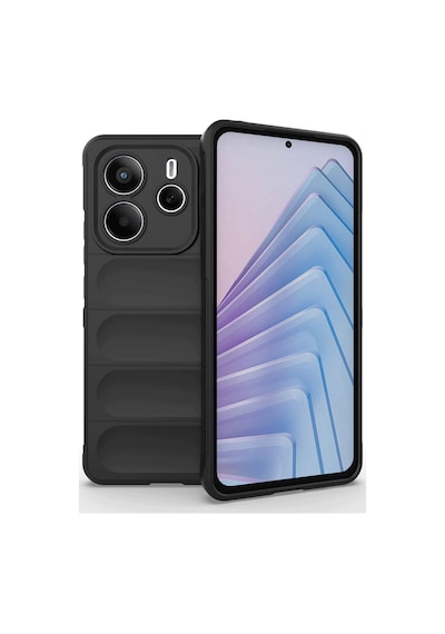 Xiaomi Redmi Note 14 4g Uyumlu Kılıf Optimum Silikon - Siyah