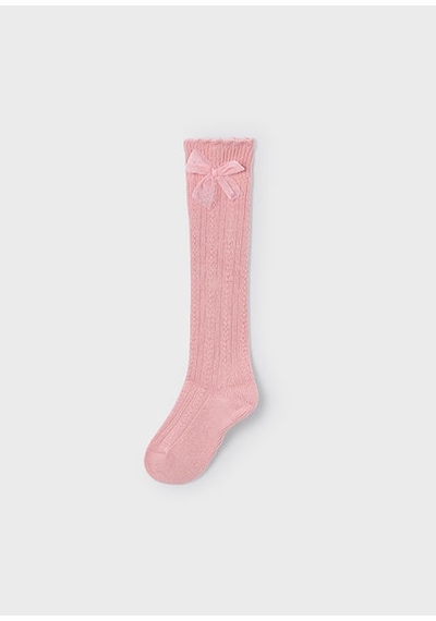 Mayoral Pembe Kız Çocuk Uzun Çorap 10055 Pembe