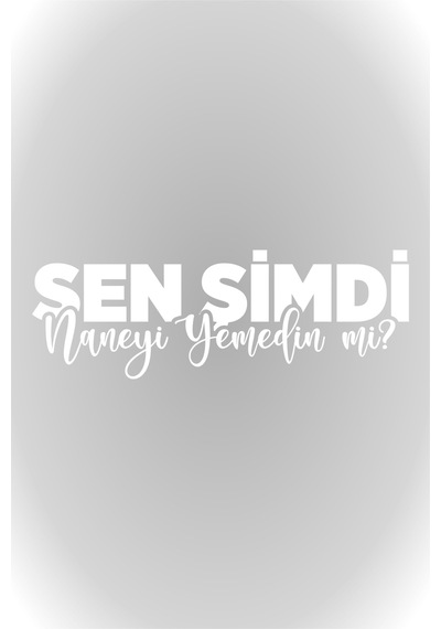 30 X 10 Cm Sen Şimdi Naneyi Yemedin Mi Oto Cam Sticker Araba Sticker