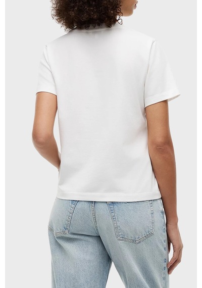 Tommy Hilfiger Logolu Regular Fit Bisiklet Yaka T Shirt Kadın T Shirt Ww0ww49941 Ybl Beyaz Tommy Hilfiger Logolu Regular Fit Bisiklet Yaka T Shirt Kadın T Shirt Ww0ww49941 Ybl Beyaz