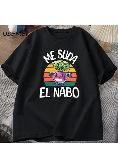 Flood Of Style Alf No Problem Graphic T Shirts Funny Cotton Short Sleeve Harajuku Mens Clothes Fashion O Enc Siyah