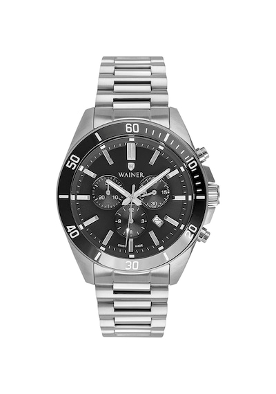 Wa.19540-d Yeni Swissmade Paslanmaz Renk Atmaz 2 Yıl Garantili Wainer Kol Saati 2 Yıl Garantili Metalik 77401709