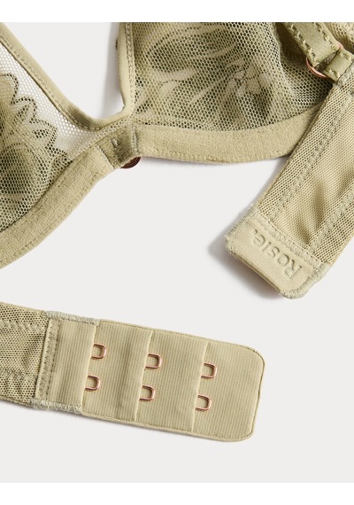 Marks & Spencer Rosie Nakış Detaylı Destekli Sütyen T81006848D Yeşil