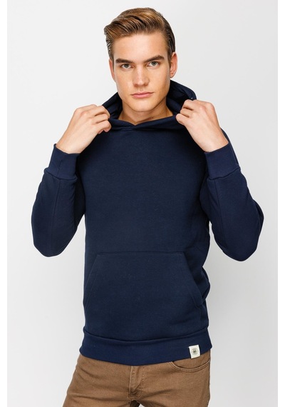 Igs İgs Standart Kapüşonlu Erkek Sweatshirt Lacivert