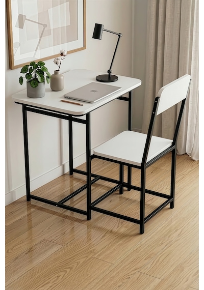 Minör Çalışma Masası Suntalam Beyaz 72x52 Çok Renkli