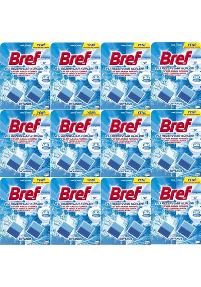 Bref Koku Giderici Jel Küpü - Okyanus 24 Lü Set 12pk 2