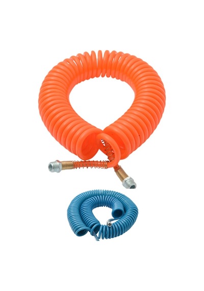 SapPower PE 5*8 Spiral Hava Kompresör Hortumu 7.5 M