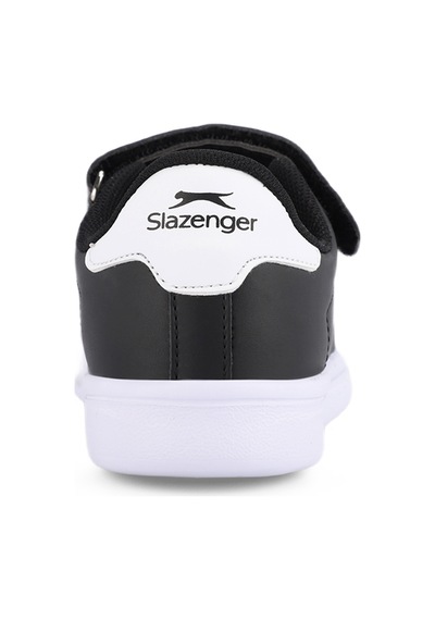 Slazenger PIANO I Çocuk Cırt Cırtlı Siyah / Beyaz Günlük Spor Ayakkabısı
