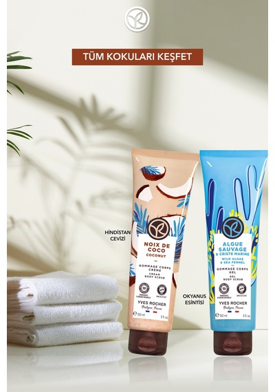 Yves Rocher Krem Dokulu Vücut Peelingi-arındırıcı Yumuşatıcı Tropikal Hindistan Cevizi-sls,sles İçermez,vegan-15 150 Ml