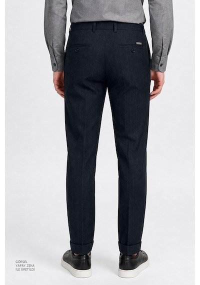 Altınyıldız Classıcs 360 Erkek Lacı 360 Her Yöne Esneyen Pamuklu Slim Fit Dar Kesim Beli Bağlamalı Yan Cepli Casual Pantolon