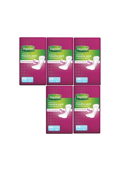 Mesane Pedi Kadın Normal 12 Li 5 Paket Standart