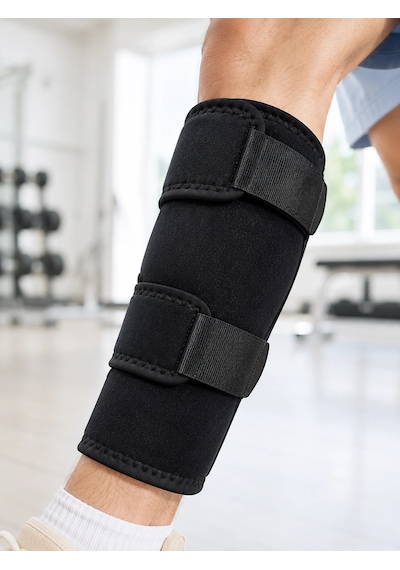 Trendexa Mey İthalat Ayarlanabilir Alt Baldırlık Baldır Destekliği Çift Bantlı Spor Ve Günlük Kullanım