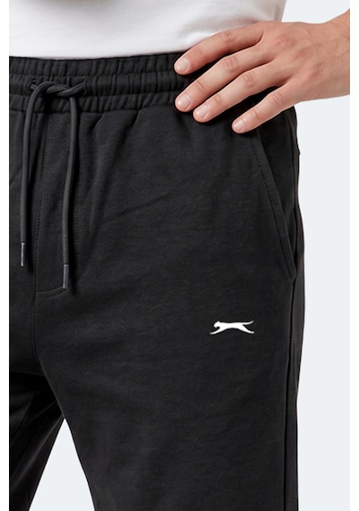 Slazenger Kasey Erkek Pamuklu Siyah Şort