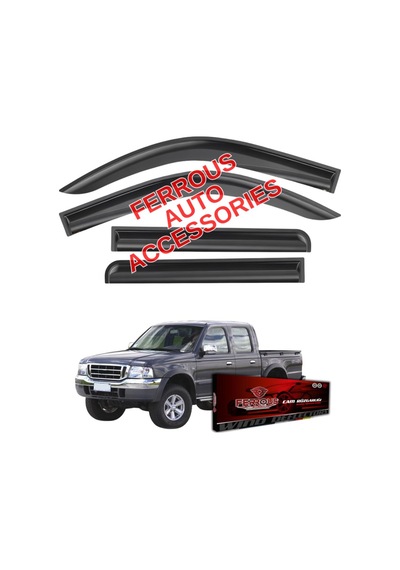 Ford Ranger Ferrous Cam Rüzgarlığı 4lü Set 1999 2005