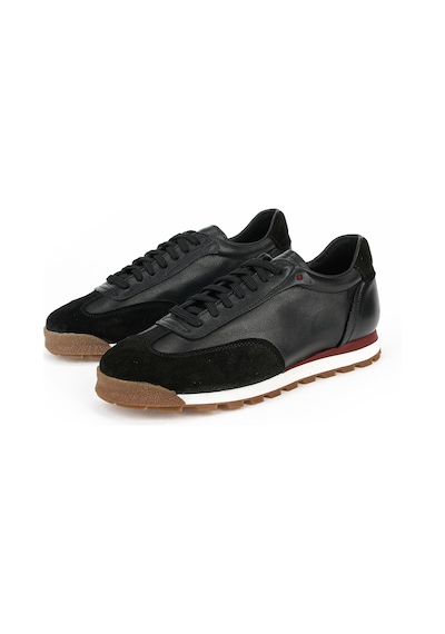 Ziya Erkek Hakiki Deri Sneaker 1611026z1020 Siyah 1611026z1020 000 40