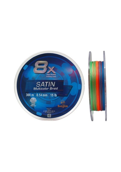 Dft Bojin 8x Satin M.color İp Misina 0.14 Mm 300 M