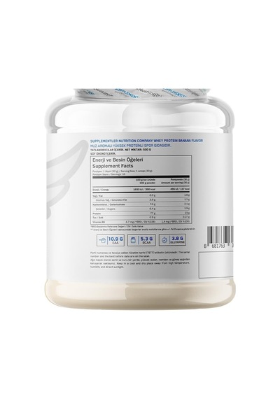 Com Whey Protein 500 Gr Ahududu