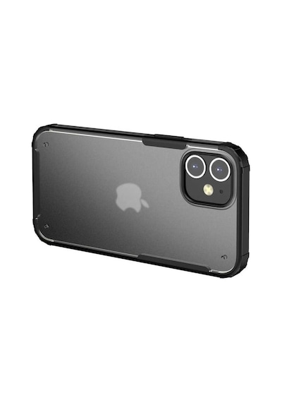 Apple Uyumlu iPhone 12 Mini Kılıf Zore Volks Kapak-Siyah