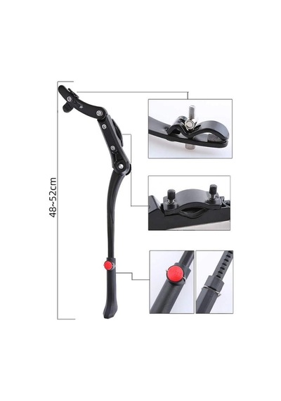 Forte Gt Aka Kadro Bağlantılı Park Ayağı Xbyc  7001 Siyah