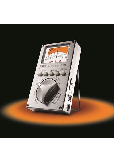 Korg Ot-120 Orkestra Tipi İğneli Akort Cihazı - Gümüş