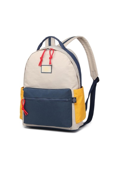 Smart Bags Uniseks Sırt Çantası 3181 Bej Lacivert