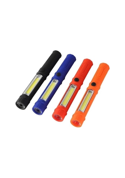5w Ultra Güçlü Çok Amaçlı Mıknatıslı 2 Fonksiyonlu Led El Feneri Bl-909a