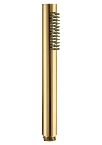 Fause El Duş Başlığı Pirinç Metal Oval Altın Ke101-G Altın