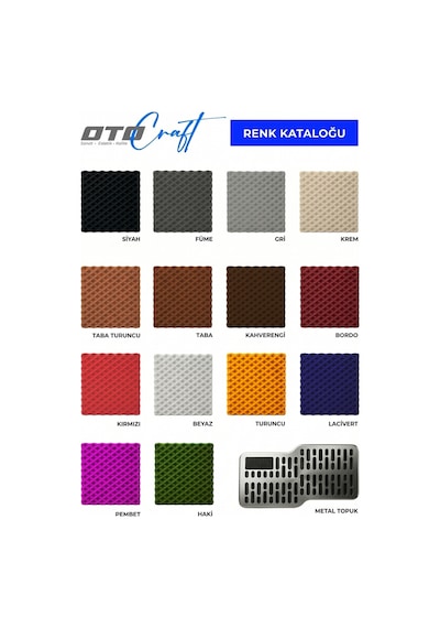 Volvo Xc70 2007-2016 Araca Özel 3d Havuzlu Eva Paspas Tam Set 5 Parça
